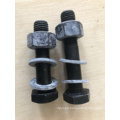 Chinese Manufacturing Grade 8.8 10.9 12.9  Steel Structure bolt with heavy nut